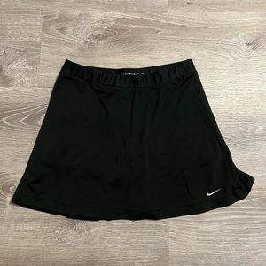 black nike golf skirt, smaller than expected, adorable though